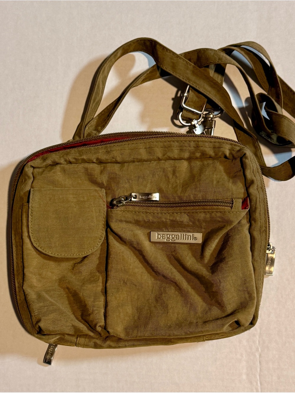 Baggallini Olive Crossbody Bag